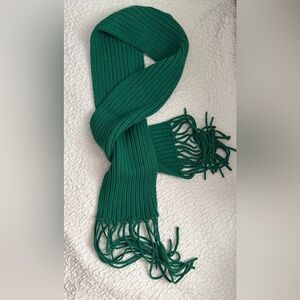 JCrew Emerald Green Knit Scarf